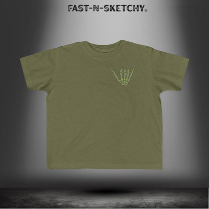 FAST-N-SKETCHY® Mayhem Starter Kit – Toddler Tee | All Gas. No Nap Time. Just Vibes.