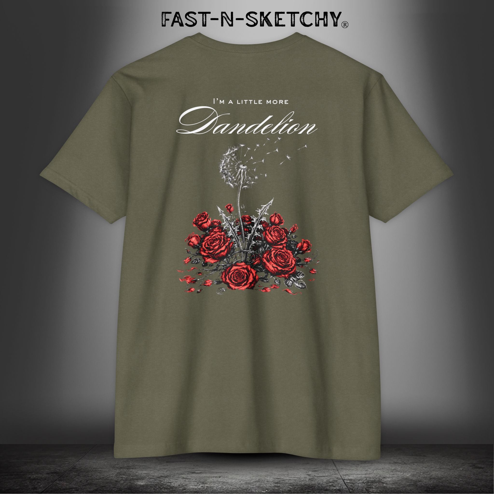 Dandelion: I'm a Little More Dandelion - Premium Fitted Tee