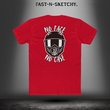 No face, No Case: Biker Edition Relaxed Classic Tee