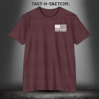 Fast-N-Salty Tee — Premium Fitted Patriotic T-Shirt