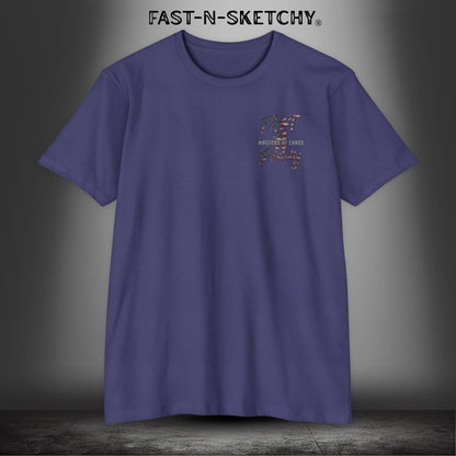 Forged in Darkness Military Edition — "Guided by the Light" Patriotic Tee
