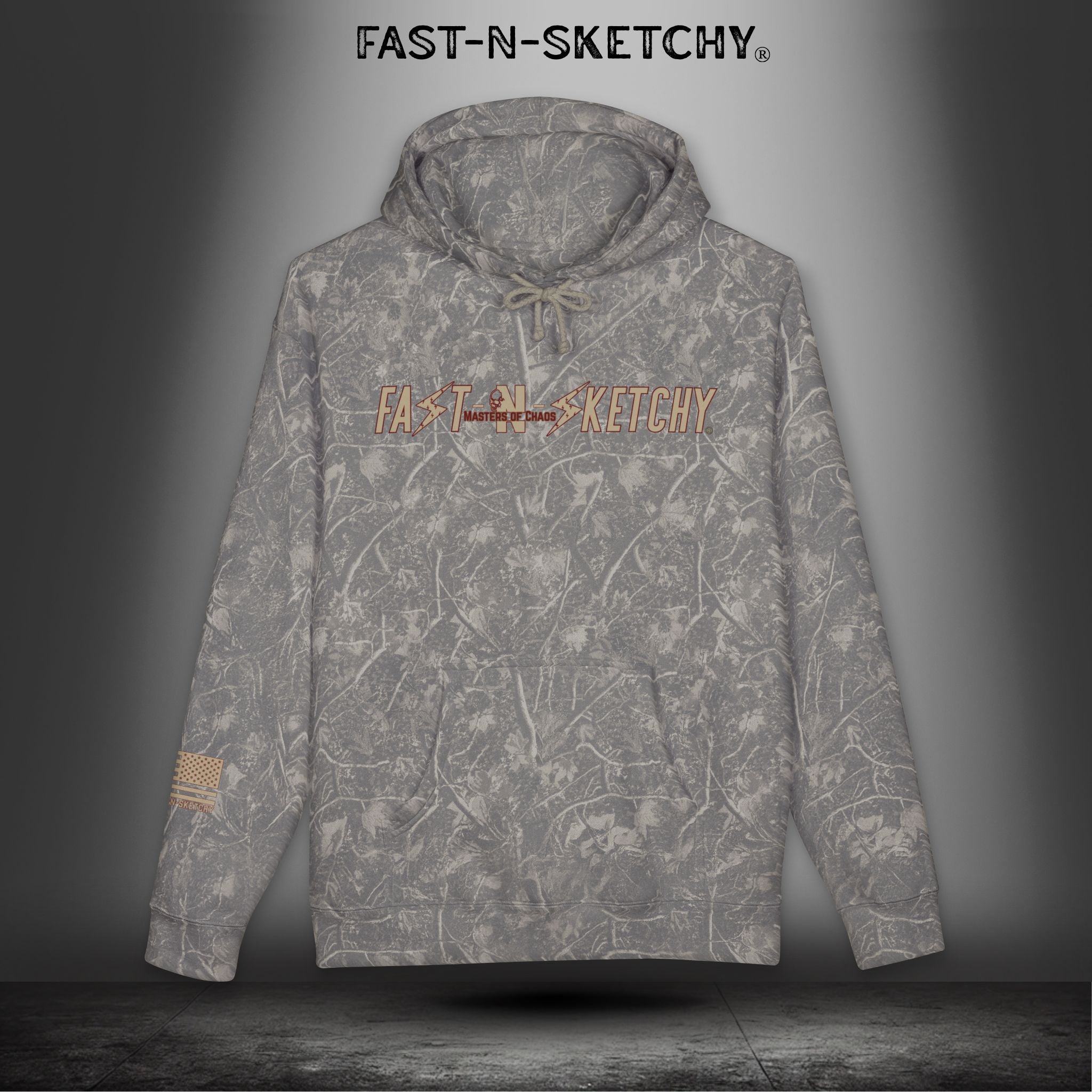 Rise-N-Fight Camo Hoodie: Military Edition