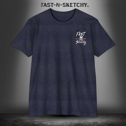MOST HUMANS ARE ALIVE BUT NEVER LIVE - T-shirt Classic Fit Crewneck - Next Level 6210 (Dark Colors)