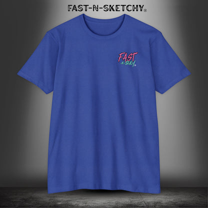 LOVE ME OR CHASE ME - FAST-N-SEXY: T-shirt Classic Fit Crewneck - Next Level 6210