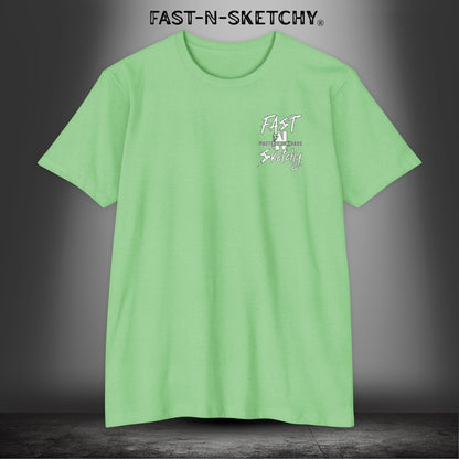 No Face, No Case: Biker Edition Premium Fitted Tee (Colors)