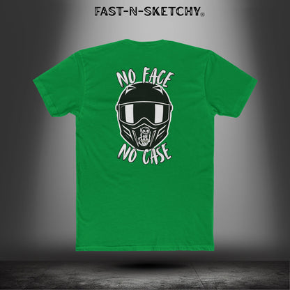 No face, No Case: Biker Edition Relaxed Classic Tee