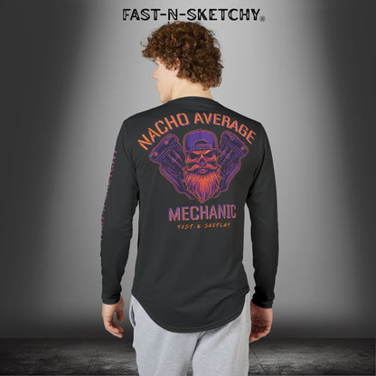 The Pinto:  Nacho Average Mechanic UV Protection Long Sleeve Shirt