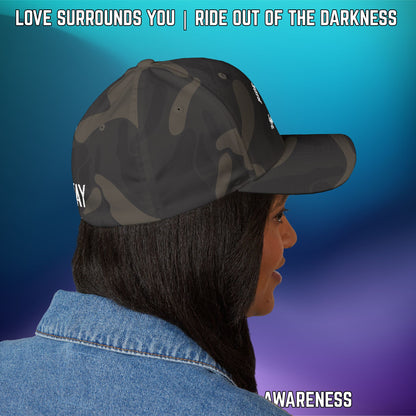 Suicide Awareness Ride Out of the Darkness Flexfit Hat - LSY