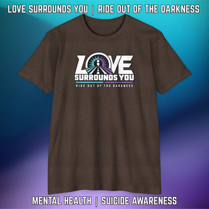 If You’re Looking For A Sign.... QR Code Love Surrounds You Suicide Awareness Tee - LSY