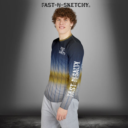 Yellowfin Tuna Camo Fast-N-Salty UV Protection Long Sleeve Shirt