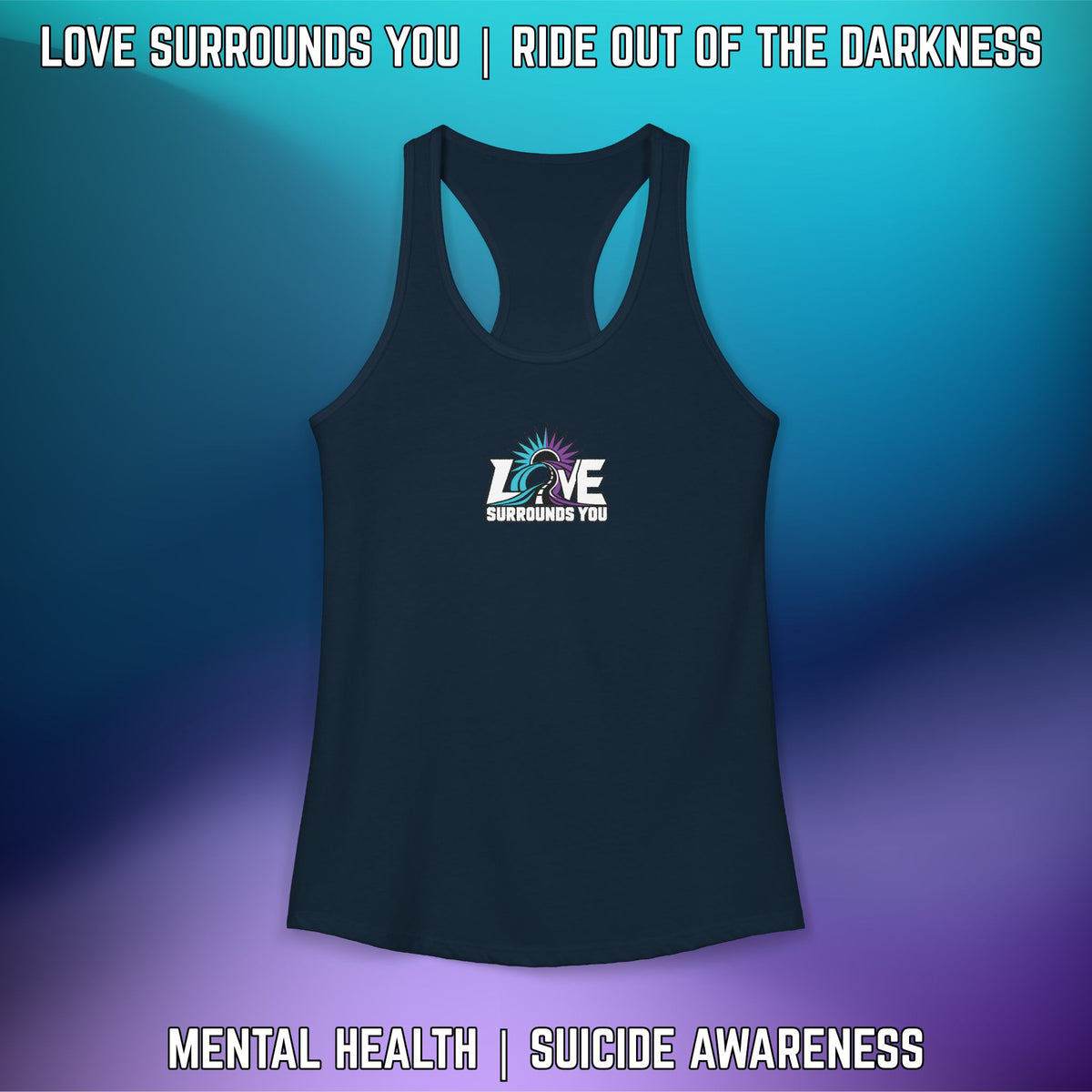If You're Looking for a Sign.... QR Code Women's Ideal Racerback Tank - LSY