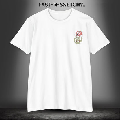 FAST-N-SEXY™ WITH SPINE/FLOWERS: T-shirt Next Level 6210