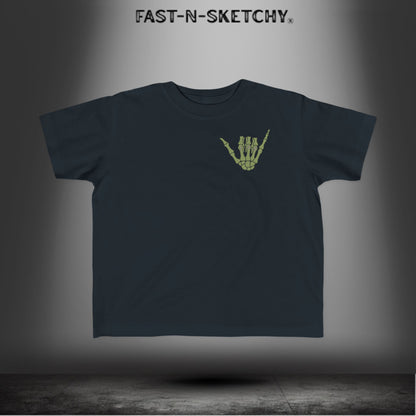 FAST-N-SKETCHY® Mayhem Starter Kit – Toddler Tee | All Gas. No Nap Time. Just Vibes.