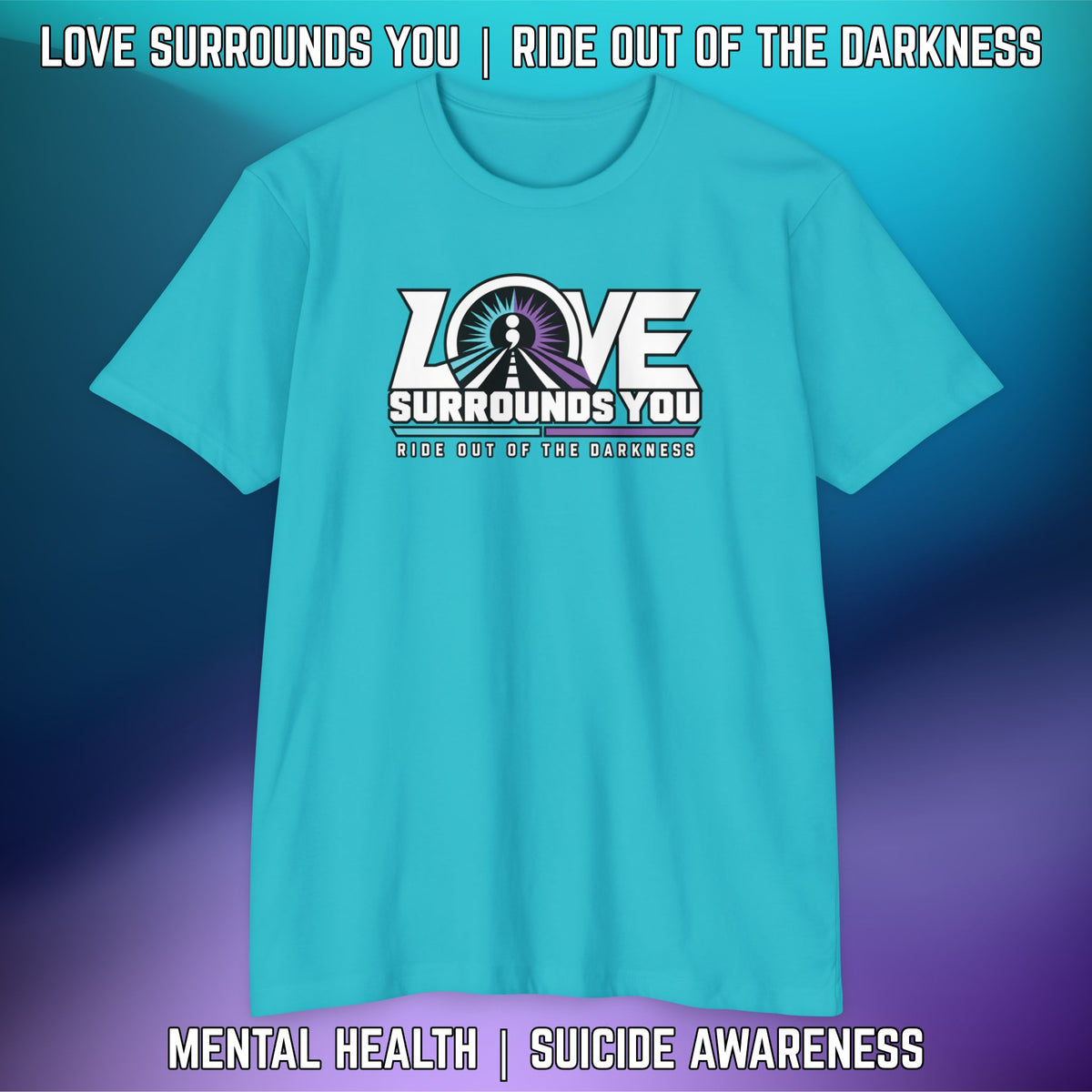 If You’re Looking For A Sign.... QR Code Love Surrounds You Suicide Awareness Tee - LSY