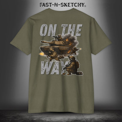 On the Way, The Rizzo: FAST-N-SKETCHY - T-Shirt next Level 6210