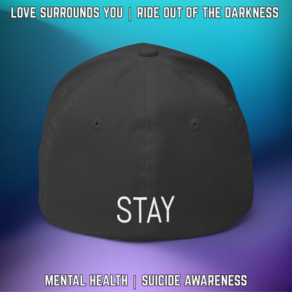 Suicide Awareness Ride Out of the Darkness Flexfit Hat - LSY