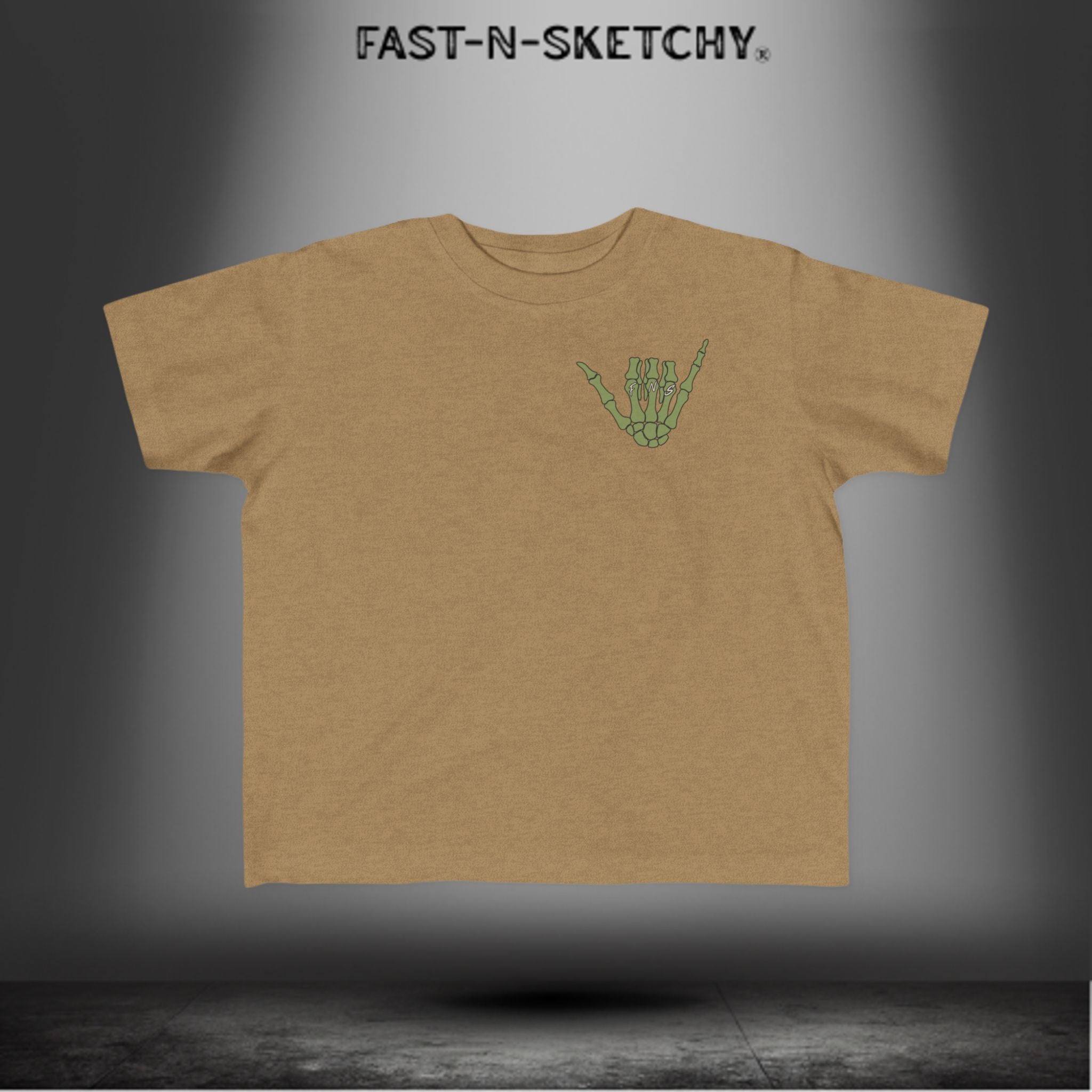 FAST-N-SKETCHY® Mayhem Starter Kit – Toddler Tee | All Gas. No Nap Time. Just Vibes.