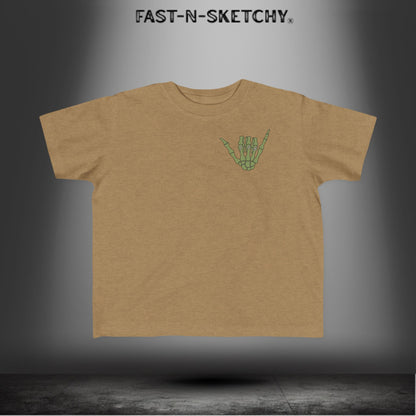 FAST-N-SKETCHY® Mayhem Starter Kit – Toddler Tee | All Gas. No Nap Time. Just Vibes.