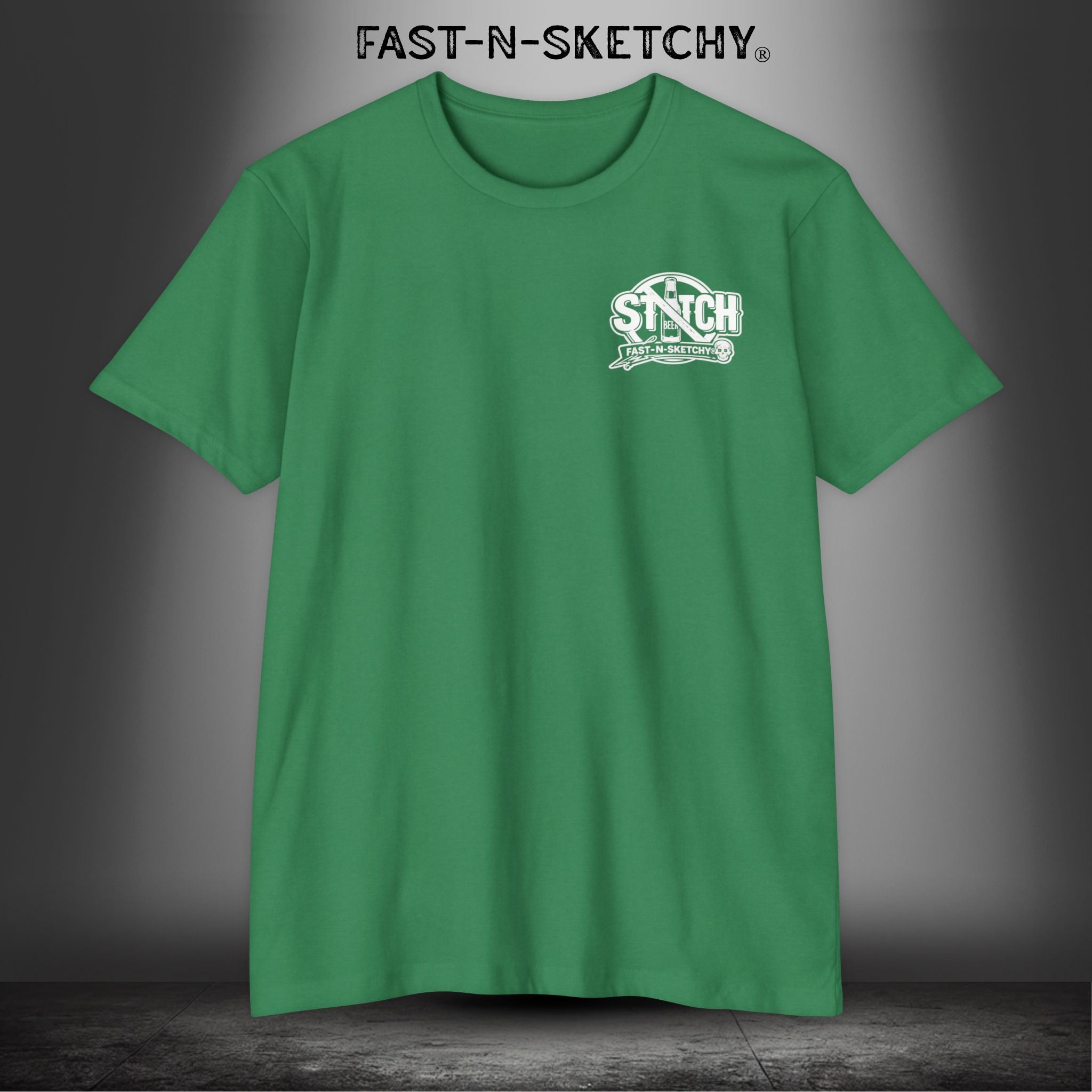 Stitch Your Life Back Together. Ride Hard. Ride Sober. - Biker Edition Premium Fitted Tee