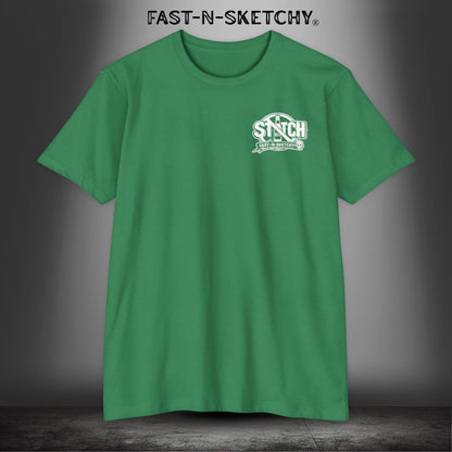 Stitch Your Life Back Together. Ride Hard. Ride Sober. - Biker Edition Premium Fitted Tee