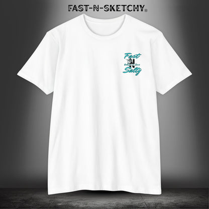 WE GREW HERE, YOU FLEW HERE, GO AWAY: T-Shirt Next Level 6210