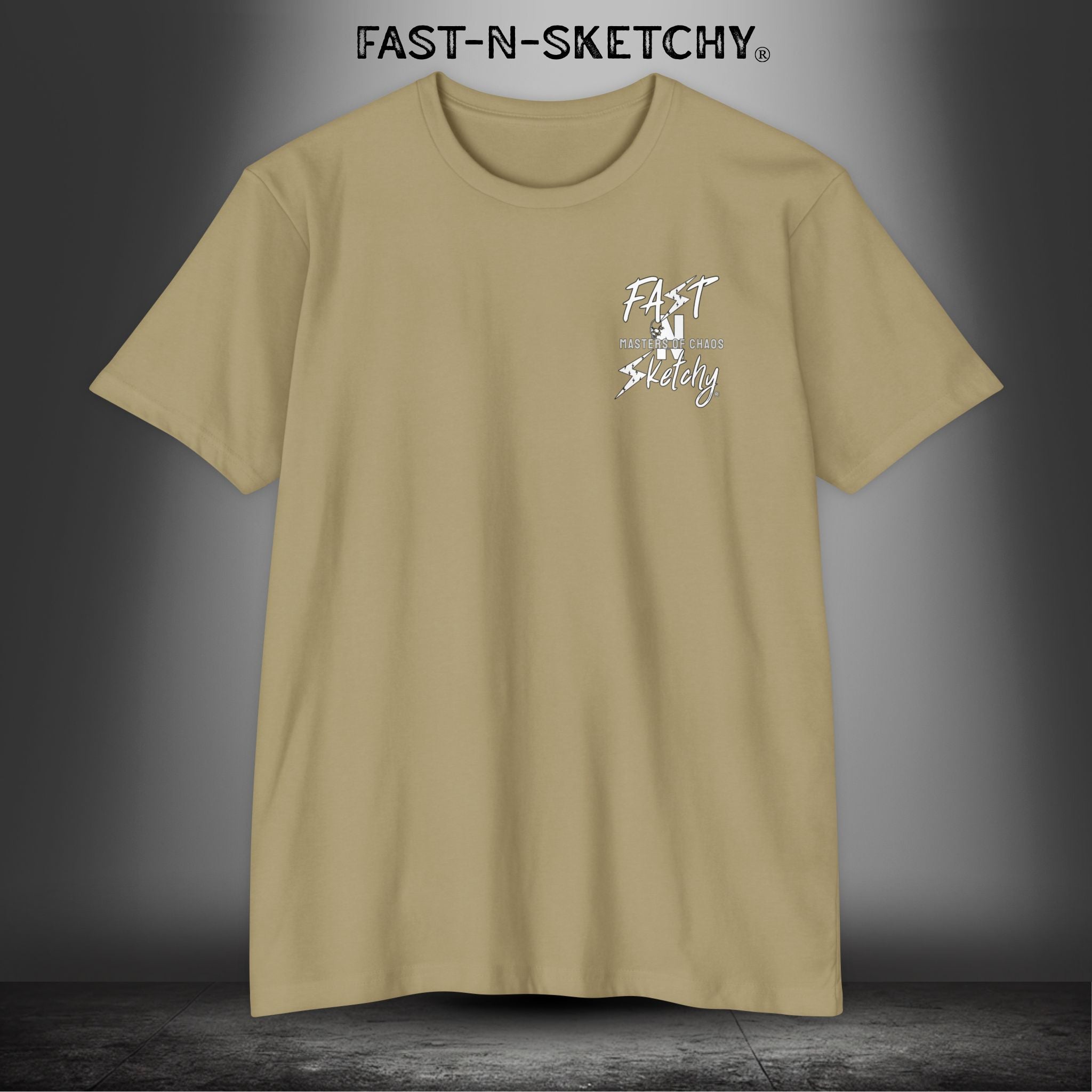 Grinding Harder Than an Ugly Stripper: Biker Edition Premium Fitted Tee