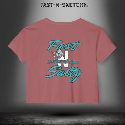 FAST-N-SALTY Masters of Chaos - Crop Top T-Shirt