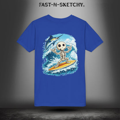 Surfing Skeleton: JAMO Collection, Made by Kids - Youth Tee