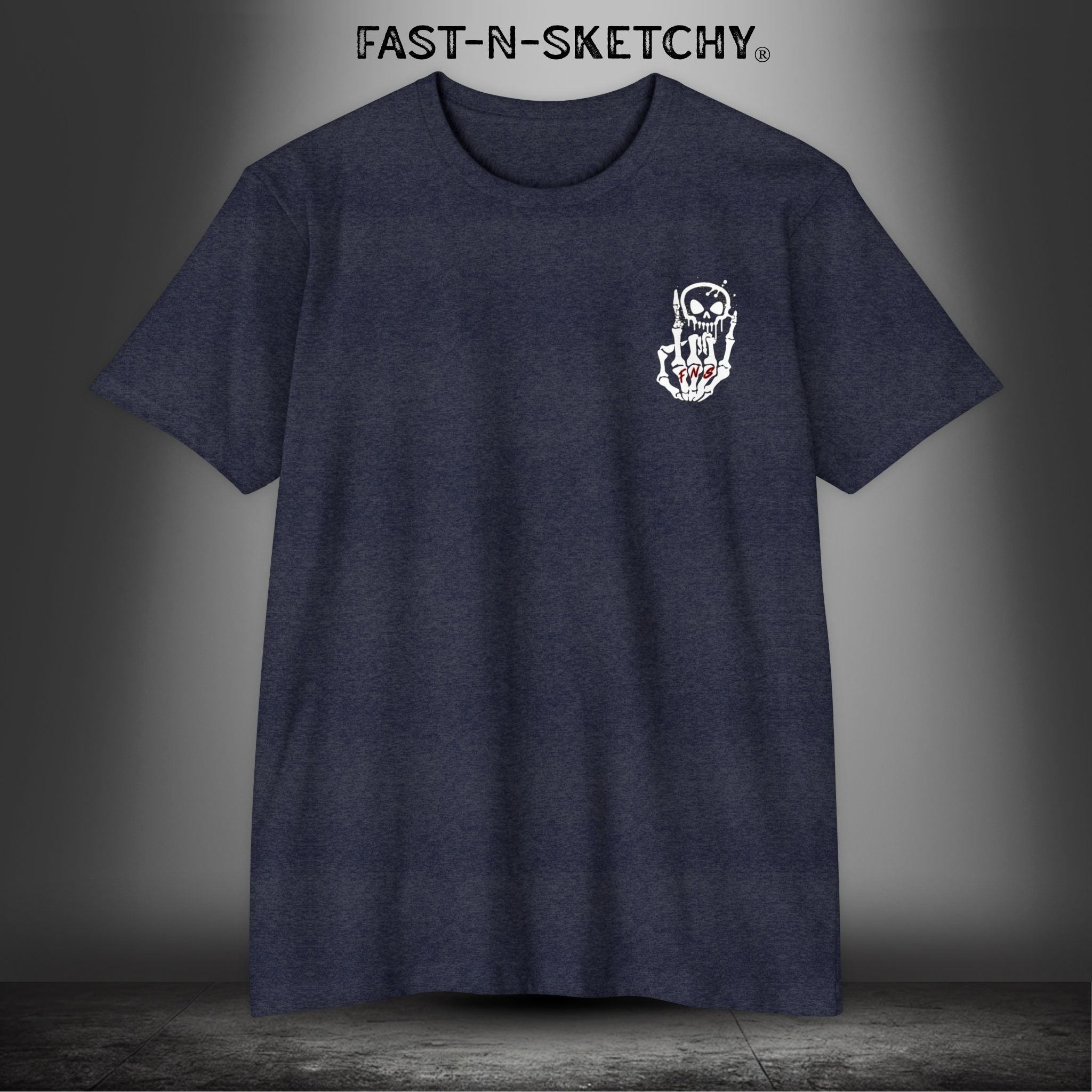 FAST-N-SKETCHY® - T-shirt Next Level 6210 (Dark Colors)