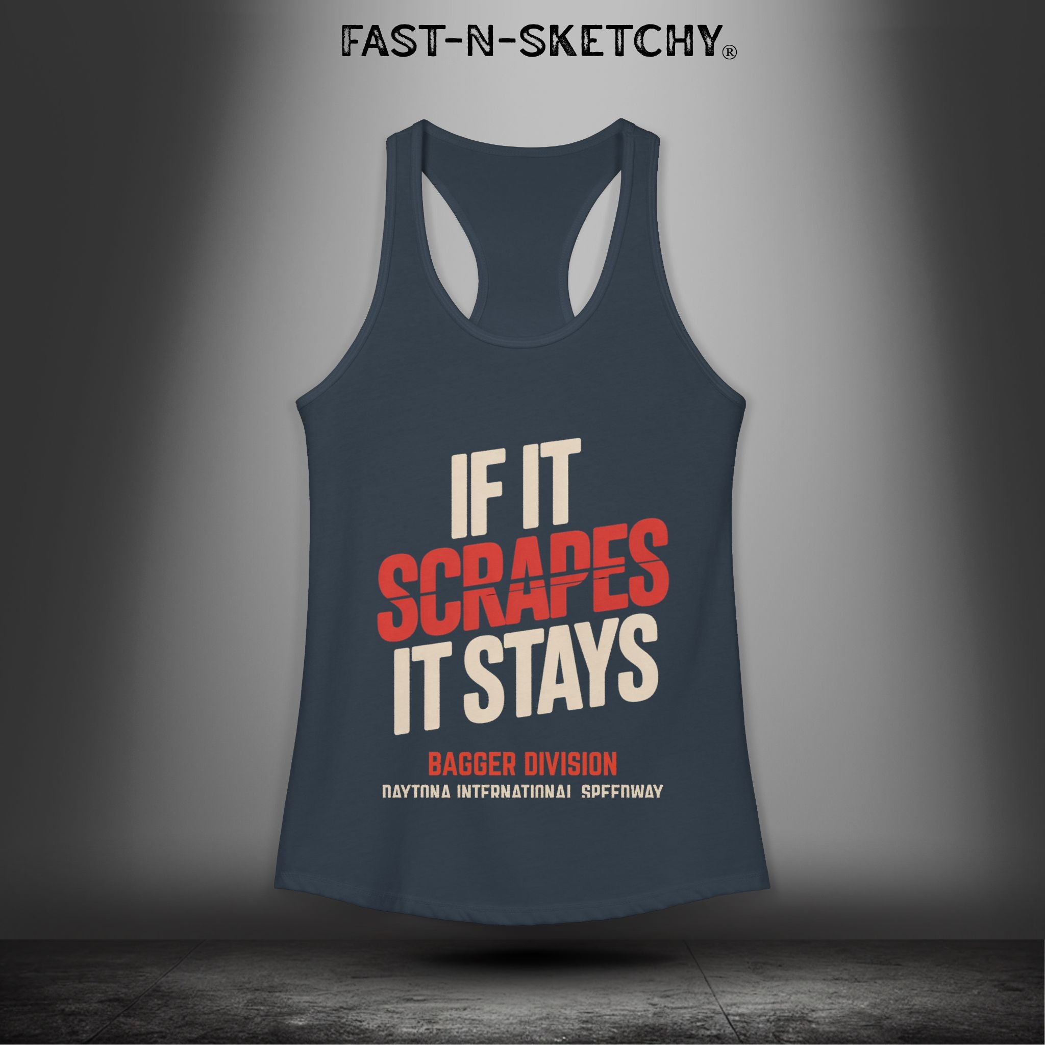 If It Scarpes, It Stays: Daytona Bike Week Bagger Racing Biker Edition Razorback Tank