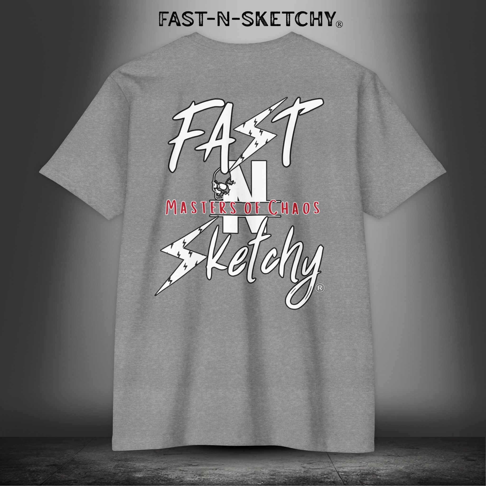 FAST-N-SKETCHY® - T-shirt Next Level 6210 (Dark Colors)
