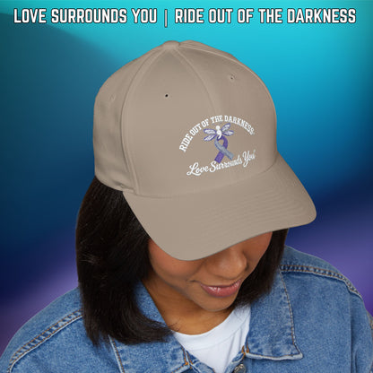 Suicide Awareness Ride Out of the Darkness Flexfit Hat - LSY