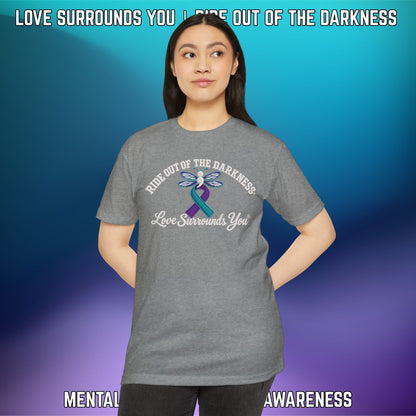 Ride Out of the Darkness Suicide Awareness T-Shirt — LSY