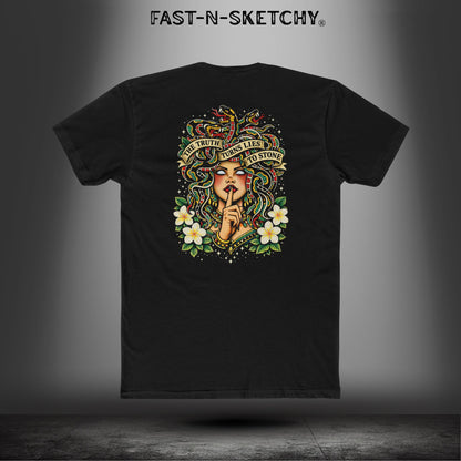 Medusa: The Truth Turns Lies to Stone - Relaxed Classic Tee