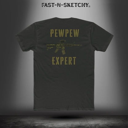 Pew Pew Expert: Military Edition Relaxed Classic Tee