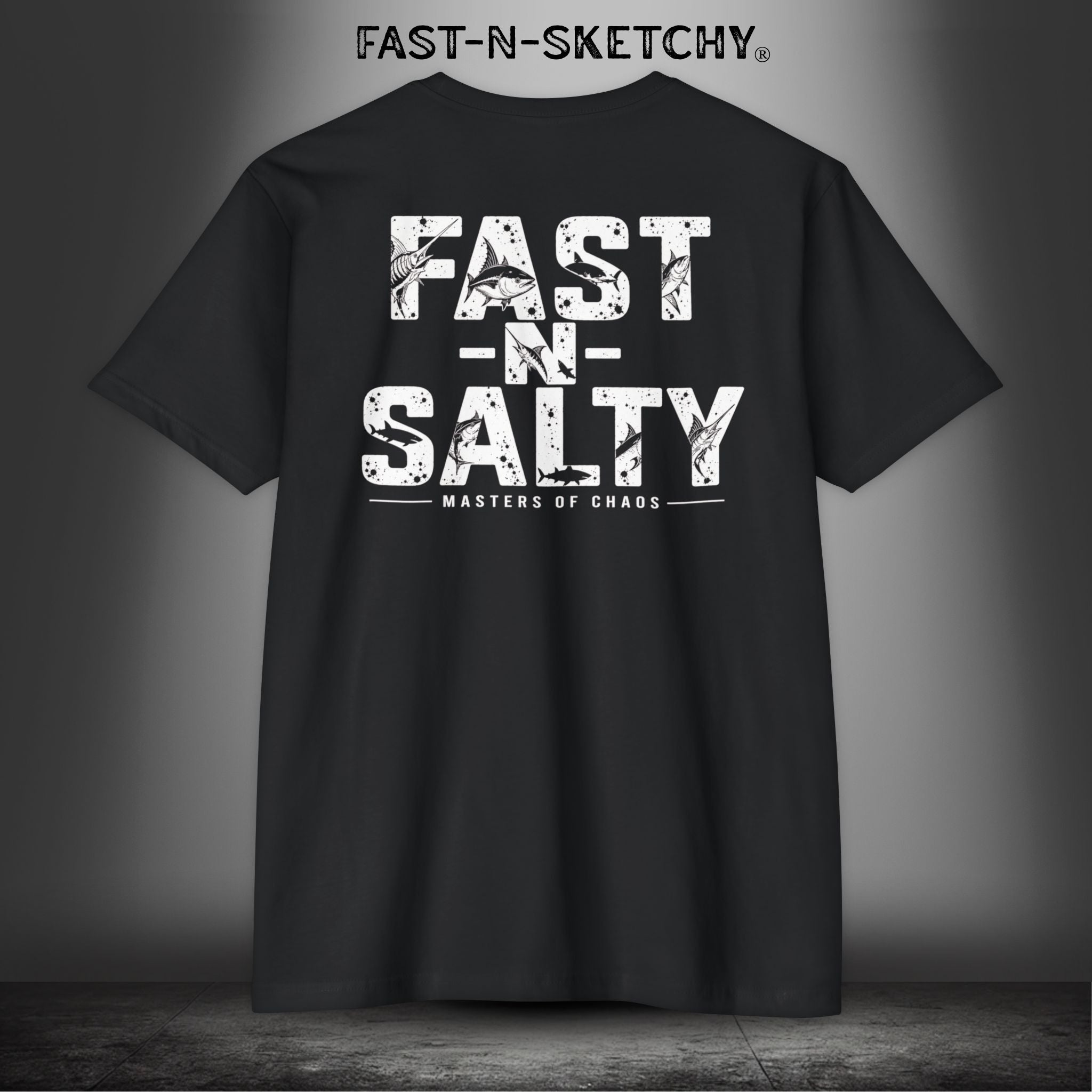 Fast-N-Salty Tee — Premium Fitted Patriotic T-Shirt