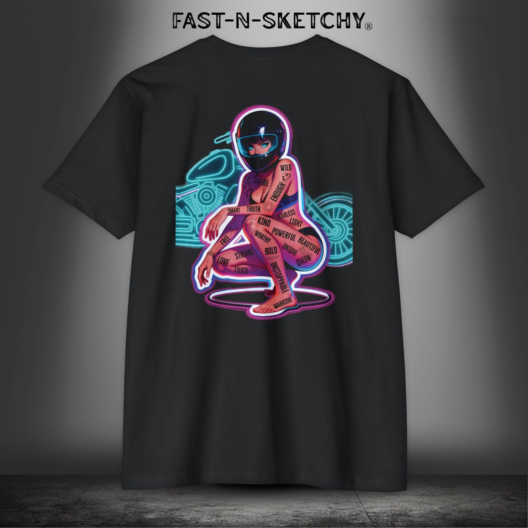 I am Enough | Fast-N-Sexy | Affirmations | Premium Fitted Tee