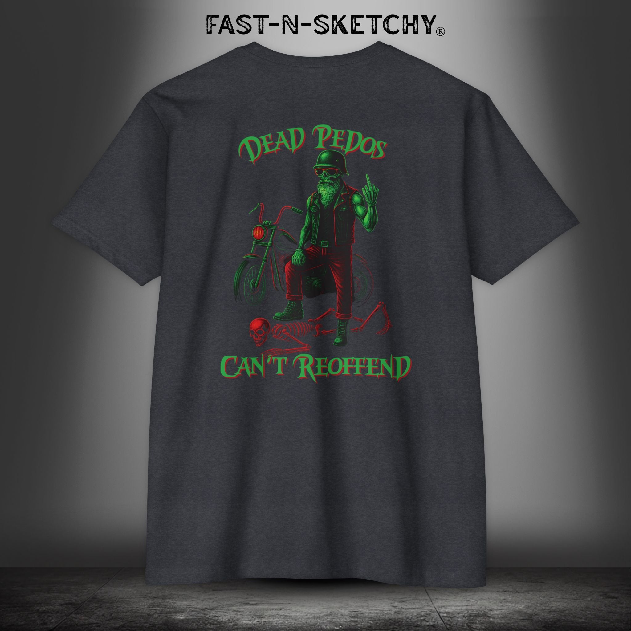 Dead Pedos Can't Reoffend: Next Level 6210 T-Shirt