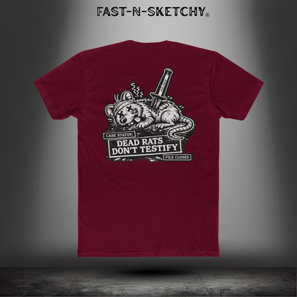 Dead Rats Don't Testify: Biker Edition Relaxed Classic Tee