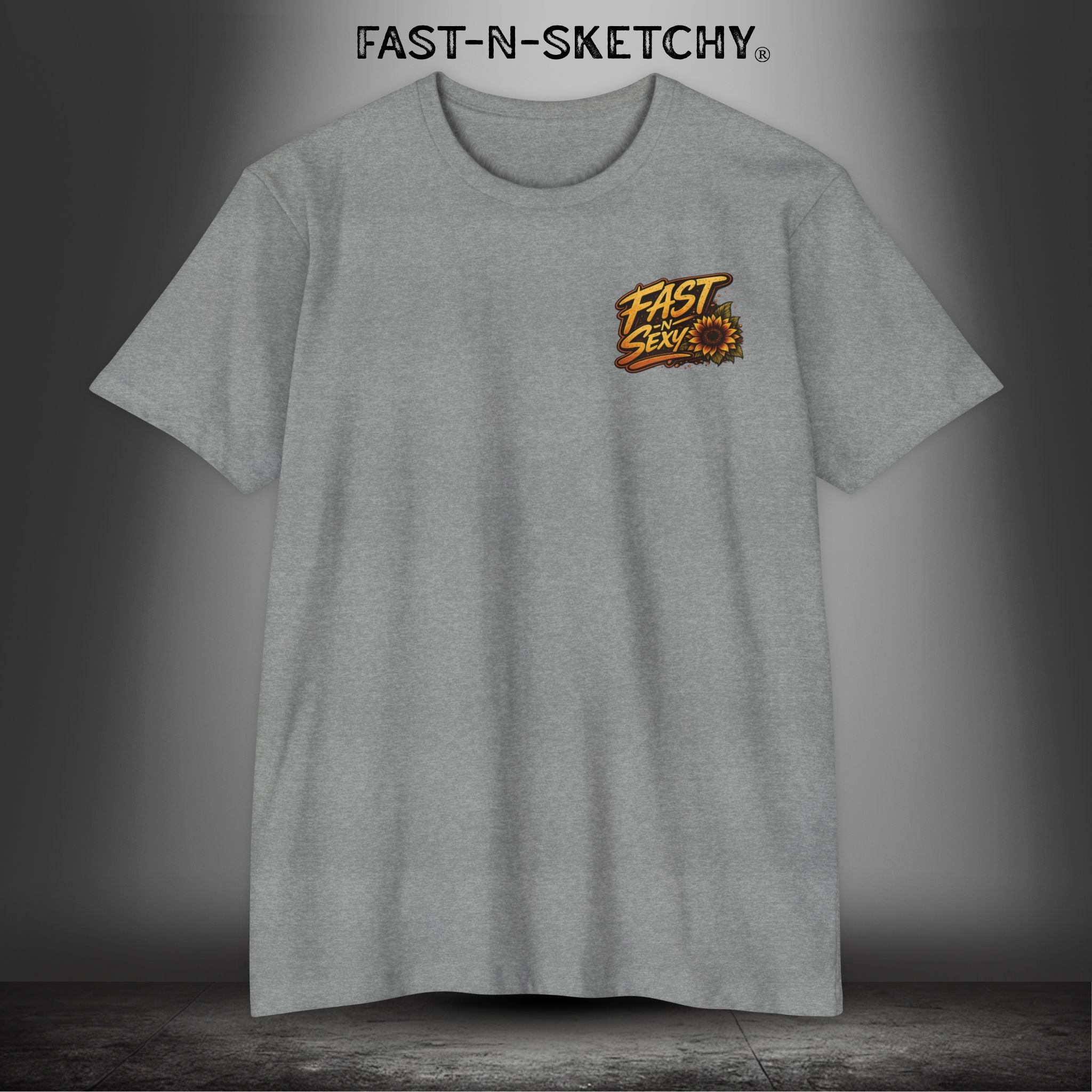 Grow Towards the Sun, Bloom Forever: Premium Fitted Tee