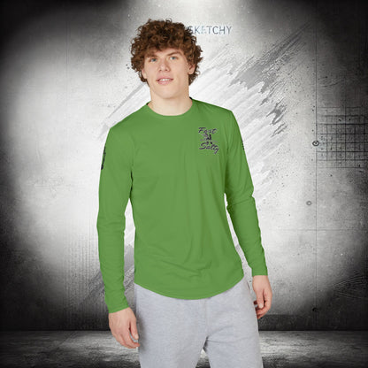 Fast-N-Salty UV Protection Long Sleeve Shirt - (Green) Perfect for Outdoor Adventures and Fishing