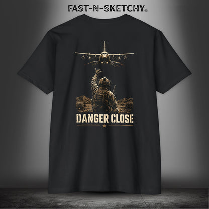 Danger Close: Military Edition Premium Fitted Tee