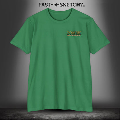 22 a Day, Not Today: Zombie T-Shirt by FAST-N-SKETCHY® - alternate view