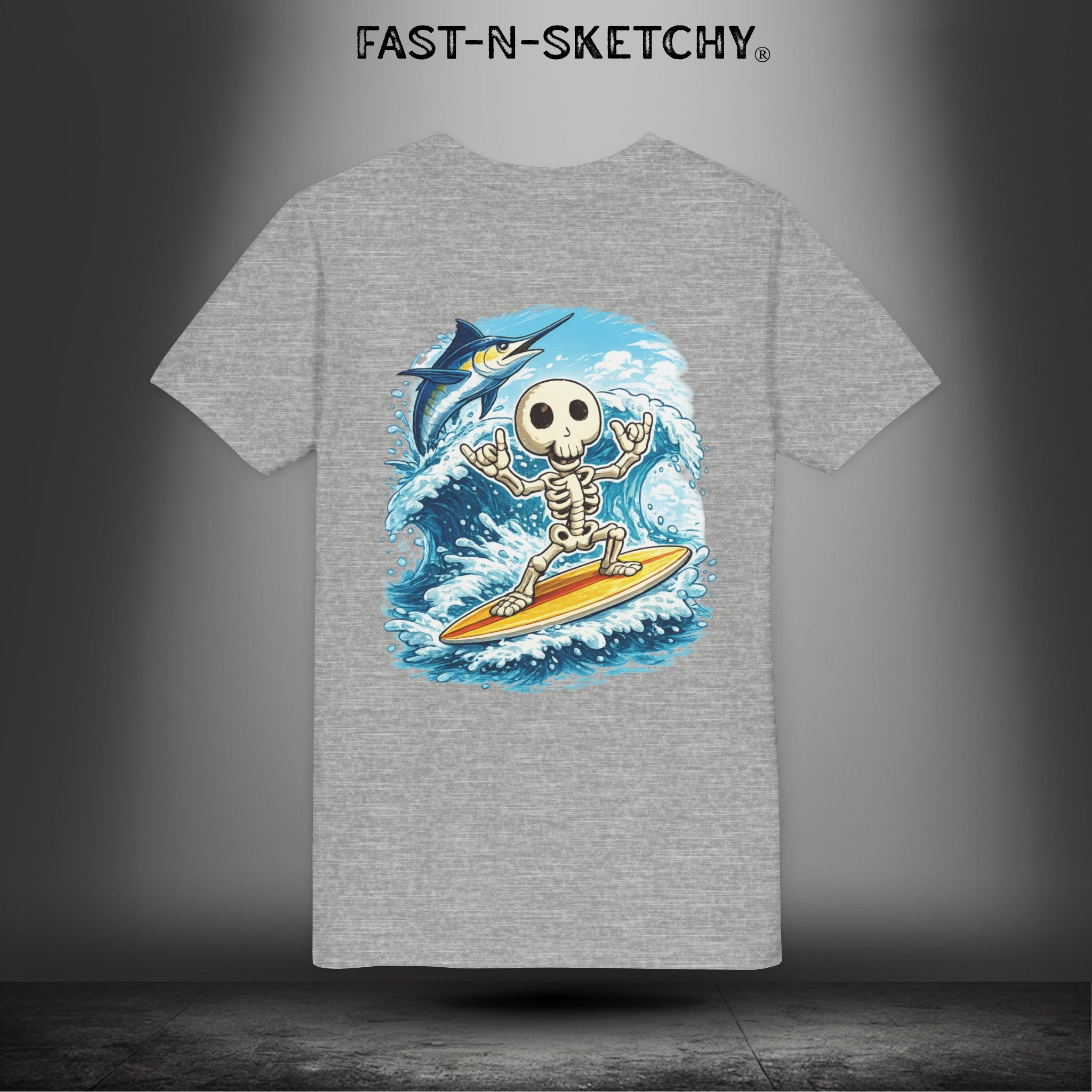 Surfing Skeleton: JAMO Collection, Made by Kids - Youth Tee