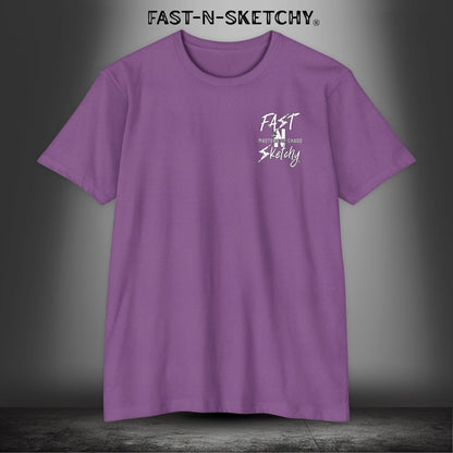 Stay Up Biker Edition Premium Fitted Tee