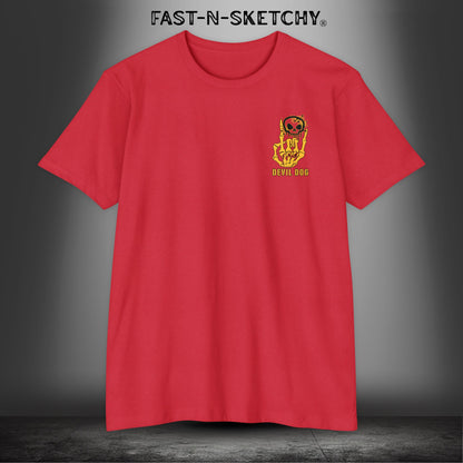 Devil Dog: Not as Lean, Still as Mean, Always a Marine - T-Shirt