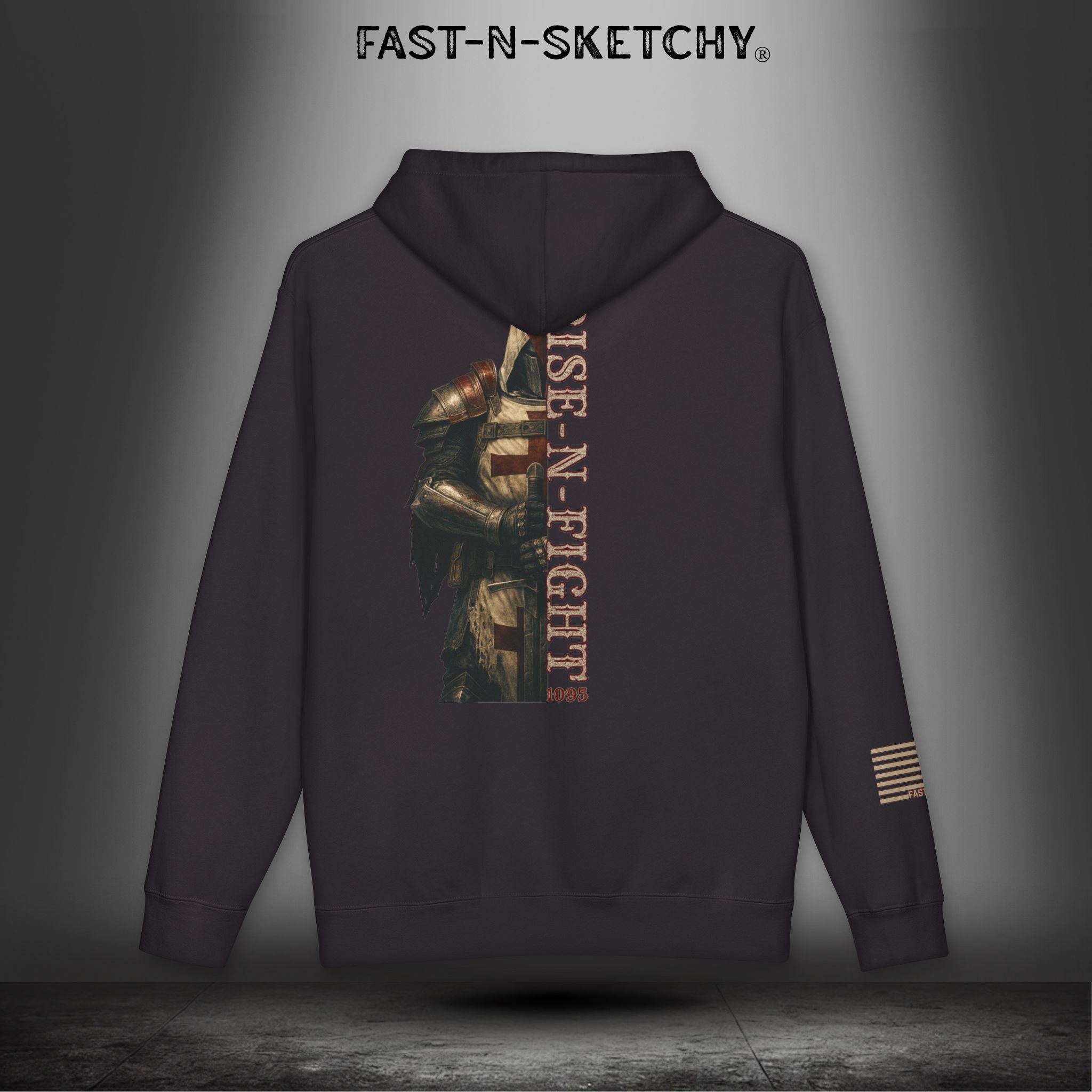 Rise-N-Fight Camo Hoodie: Military Edition