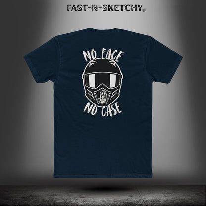 No face, No Case: Biker Edition Relaxed Classic Tee