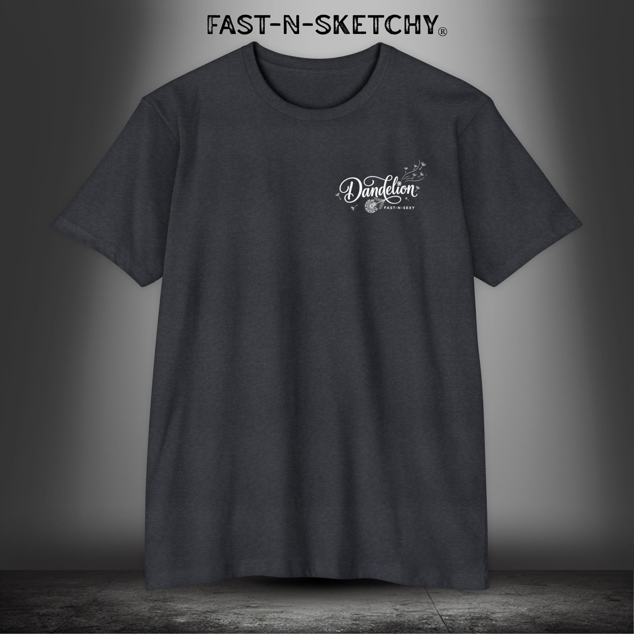 Dandelion: Born To Live Free, Riding on a Breeze - Rodeo Edition Premium Fitted Tee