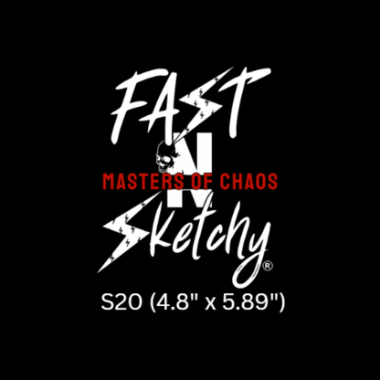 FAST-N-SKETCHY® Daytona Vinyl UV Transfer Sticker Collection – Pre-Order
